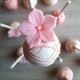 Cakepops fleurs + rayures