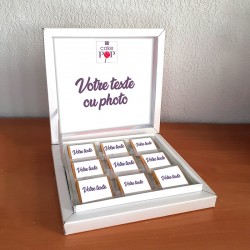 Boite chocolats personnalisés